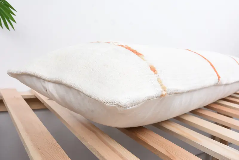 Turkish Kilim Pillow, 12x36 White Pillow Sham, Vintage Pillow, Bolster Pillow Cover, Antique Pillows, Pillow, Authentic Cushion Cover - 6
