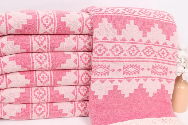 Bachelorette Gifts, Beach Theme Bachelorette Party, 86x56 Cotton Kilim Towel, Custom Wedding Gifts, Shower Curtain, Tablecloth, House Warming Gift - 2