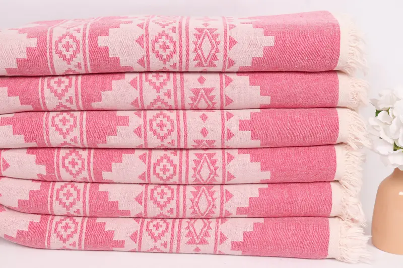 Bachelorette Gifts, Beach Theme Bachelorette Party, 86x56 Cotton Kilim Towel, Custom Wedding Gifts, Shower Curtain, Tablecloth, House Warming Gift - 3