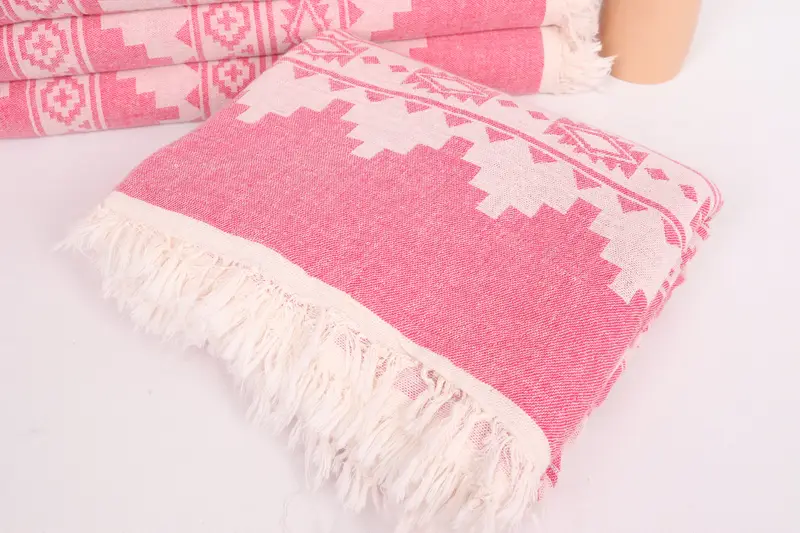 Bachelorette Gifts, Beach Theme Bachelorette Party, 86x56 Cotton Kilim Towel, Custom Wedding Gifts, Shower Curtain, Tablecloth, House Warming Gift - 5