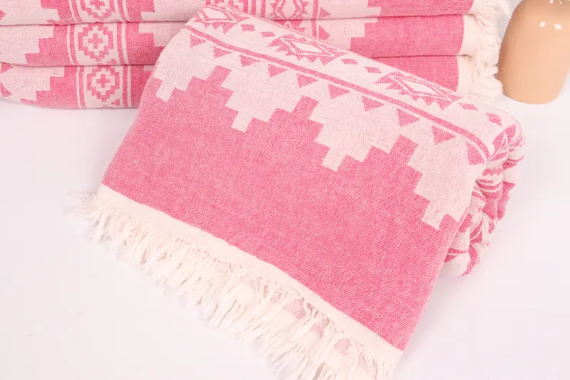 Bachelorette Gifts, Beach Theme Bachelorette Party, 86x56 Cotton Kilim Towel, Custom Wedding Gifts, Shower Curtain, Tablecloth, House Warming Gift - 4