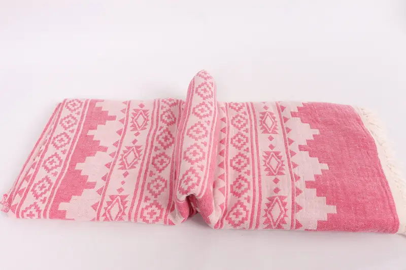 Bachelorette Gifts, Beach Theme Bachelorette Party, 86x56 Cotton Kilim Towel, Custom Wedding Gifts, Shower Curtain, Tablecloth, House Warming Gift - 6