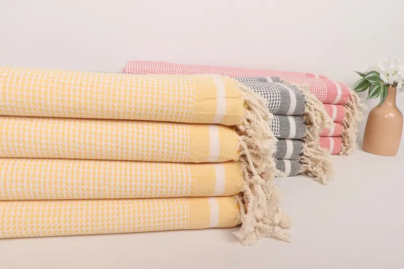 Bachelorette Gifts, Large Beach Towel Personalized, 70x36 Cotton Geometric Towel, Bachelor Gifts, House Warming Gift, Lightweight Turkish towel - 2