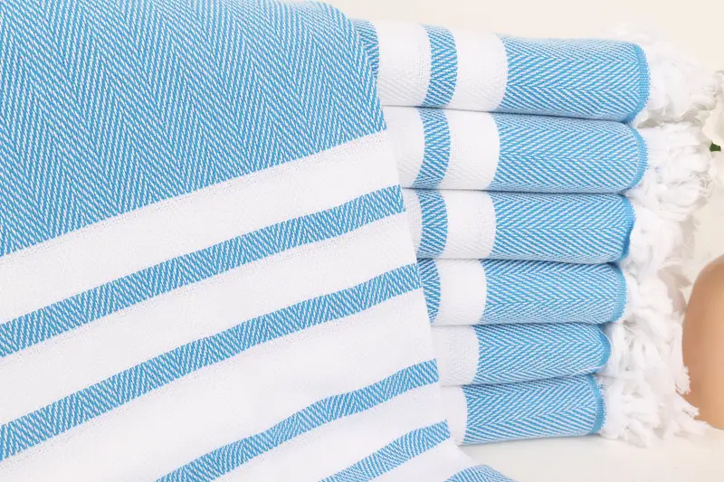 Spa Gift, 68x36 Cotton Chevron Towel, Hammam towel, Personalized Wedding Gift, Sand-resistant towel, Bulk Order Towel, Bachelorette Party Gifts - 1
