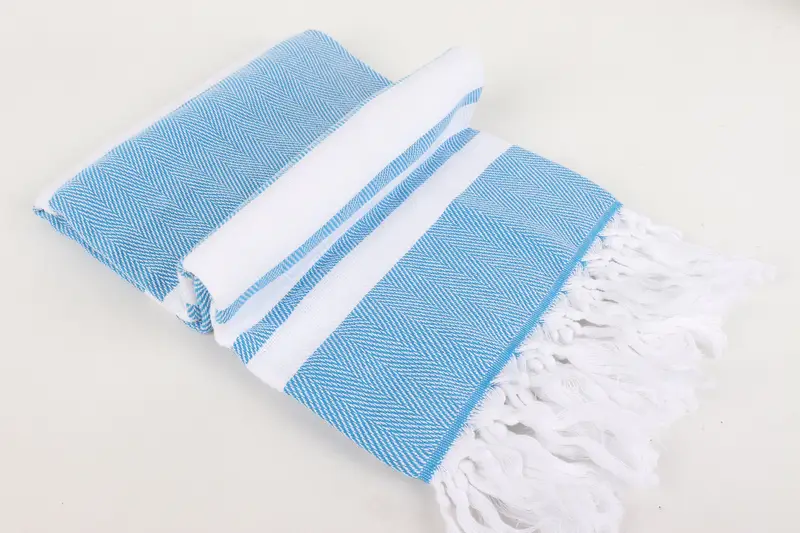 Spa Gift, 68x36 Cotton Chevron Towel, Hammam towel, Personalized Wedding Gift, Sand-resistant towel, Bulk Order Towel, Bachelorette Party Gifts - 6