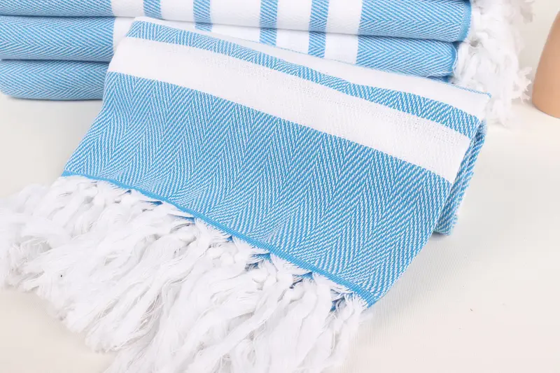 Spa Gift, 68x36 Cotton Chevron Towel, Hammam towel, Personalized Wedding Gift, Sand-resistant towel, Bulk Order Towel, Bachelorette Party Gifts - 4