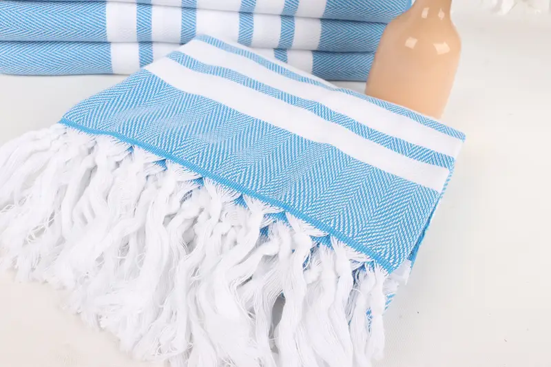 Spa Gift, 68x36 Cotton Chevron Towel, Hammam towel, Personalized Wedding Gift, Sand-resistant towel, Bulk Order Towel, Bachelorette Party Gifts - 5