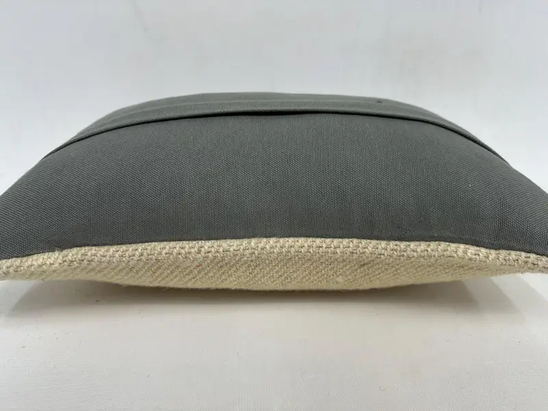Sofa Pillow, Sustainable Pillow Cover, Handmade Kilim Cushion, Pillow for Sofa, Throw Kilim Pillow, 12x20 Beige Cushion Cover, Cushion - 7