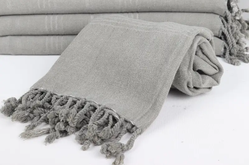 Bridesmaid Gifts, Bridemaids Beach Towel, Bridal Gifts, Bachelorette Party Favors, 64x28 Cotton Striped Stonewashed Towel, Bridesmaid Gift - 3