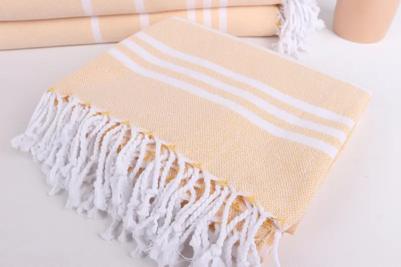 Bachelor Gifts, Personalized Wedding Gift For Couple, 70x40 Cotton Striped Towel, Custom Gift, Monogram Beach Towel, Bachelor Towel, Guest Towel - 5