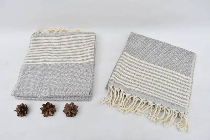 Türk havlu el havlu, monogram mutfak havlu, kişiselleştirilmiş mutfak havlu, bekarlığa veda partisi iyilik, 44x22 pamuklu çizgili havlu - 8