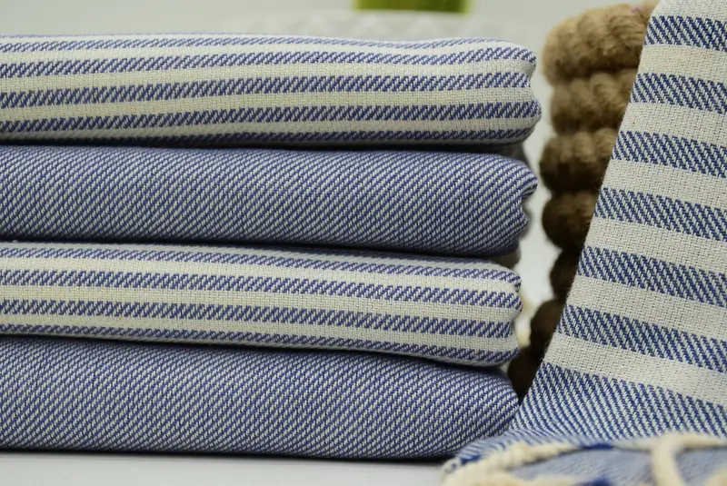 Home Decor Towel, Handwoven Turkish bath towel, 68x38 Cotton Striped Towel, Bachelorette Party Gifts Bridesmaids, Quick-dry towel, Beach Towel Bulk - 3
