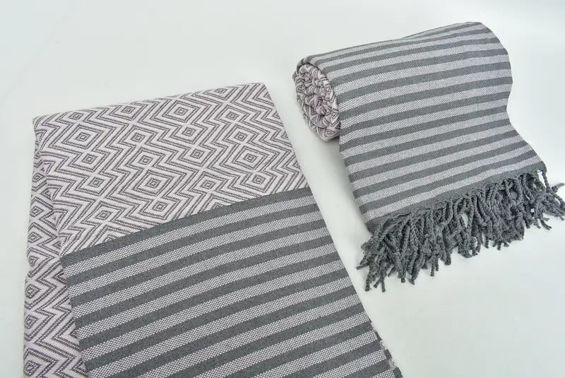 Mother Of The Groom Gift, Turkish bath towel for spa, 70x40 Cotton Diamond Towel, Sand-free towel, Personalized Turkish Towel, Thin towel - 7