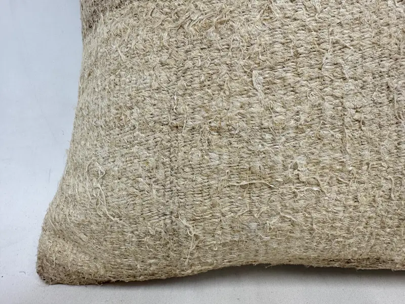 Decorative Bolster Cushion Cover, Cushion Case, Kilim Pillow, 16x16 Beige Cushion Cover, Boho Pillow, Colorful Pillow Cover, Antique Pillows - 2