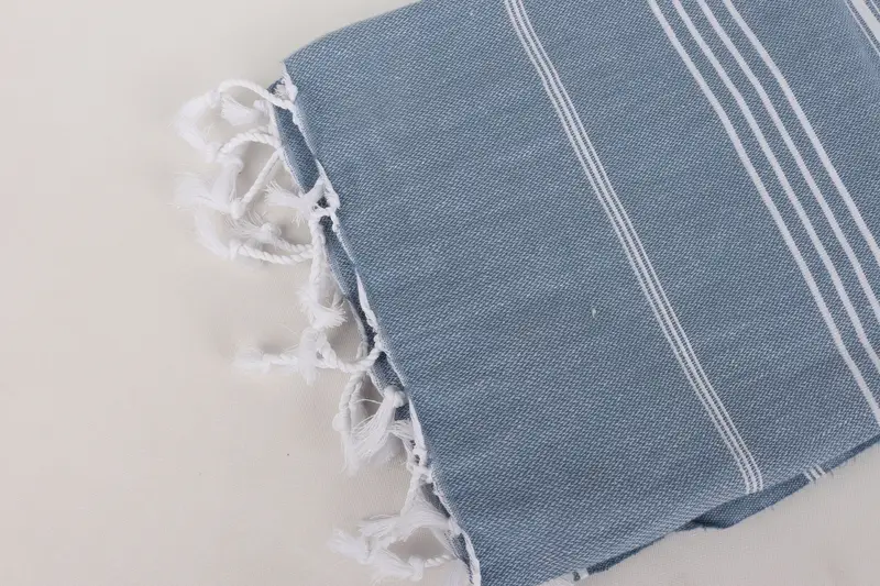 Organic Turkish towel, Turkish beach towel, Gift For Mom, 70x40 Cotton Striped Towel, Bridesmaid Towel, Valentines Day Gift For Her, Custom Towel - 7