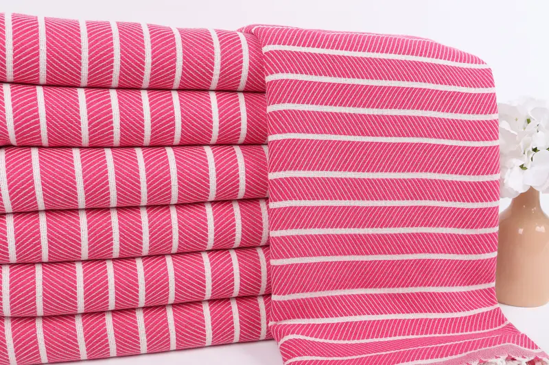 Absorbent towel, Large Turkish Towel, Housewarming Gift, Wedding Day Gift For Bride, 70x40 Bamboo Herringbone Towel, Best Beach Towel, Pool Towels - 2