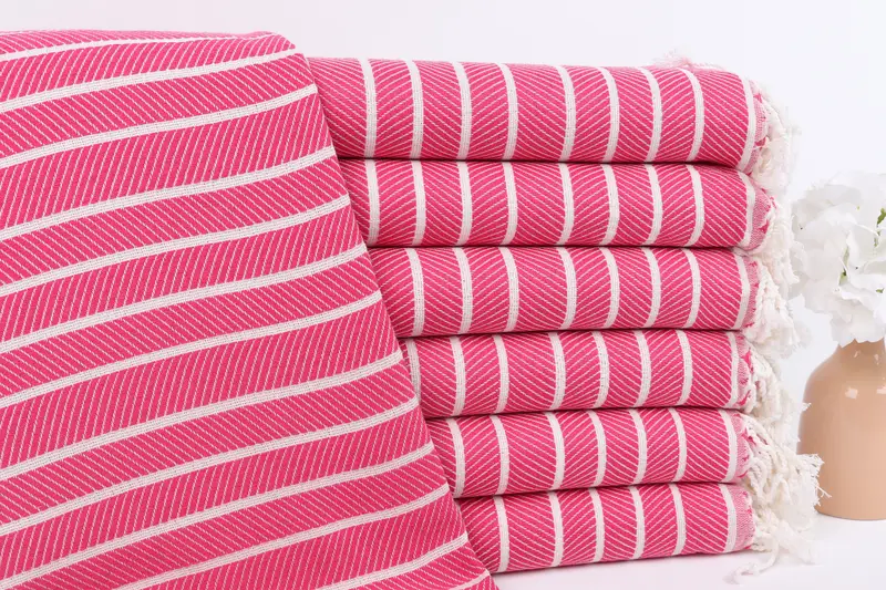 Absorbent towel, Large Turkish Towel, Housewarming Gift, Wedding Day Gift For Bride, 70x40 Bamboo Herringbone Towel, Best Beach Towel, Pool Towels - 1