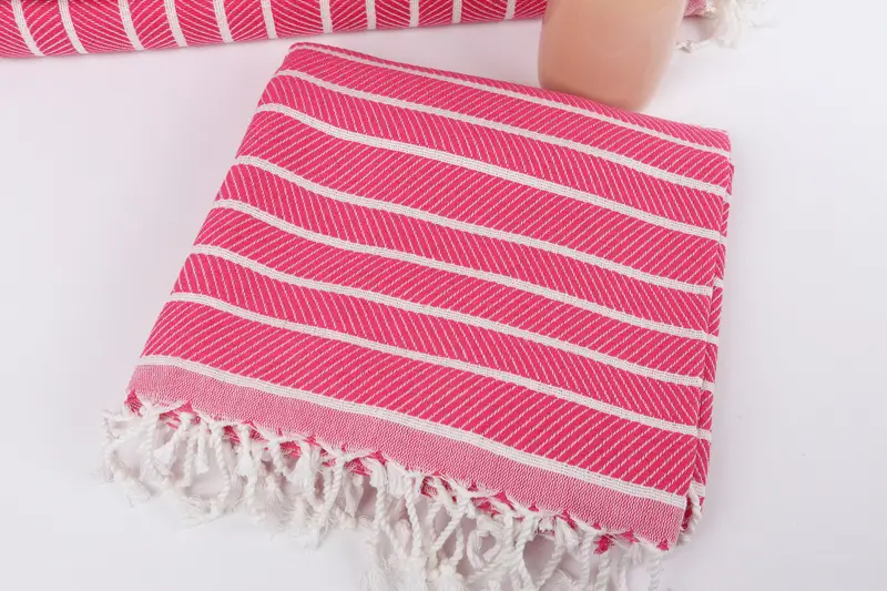 Absorbent towel, Large Turkish Towel, Housewarming Gift, Wedding Day Gift For Bride, 70x40 Bamboo Herringbone Towel, Best Beach Towel, Pool Towels - 5