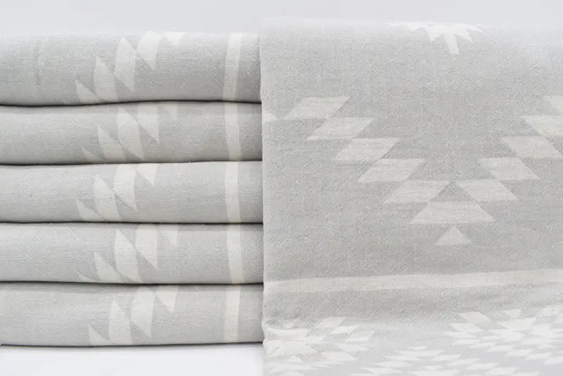 Travel Towel, Gifts For Him, Personalized Beach Towel, Quick-dry towel, 70x36 Cotton Kilim Towel, Friends Beach Towel, Boyfriend Christmas Gift - 1