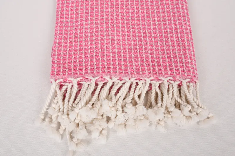 Bath towel, Gym Towel, Summer Gift, Quick-Dry Beach Towel, Personalize Gift, 68x36 Cotton Waffle Towel, Embroidered Beach Towel, Unique Wedding Gift - 3