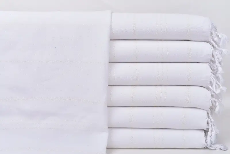 Monogramlı el havlu, kişiselleştirilmiş mutfak havlu, nedime teklif hediyesi, onun için hediye, mutfak havlusu, 40x24 pamuklu çizgili havlu, tatil havlu - 1