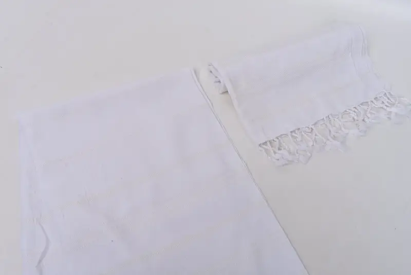 Monogramlı el havlu, kişiselleştirilmiş mutfak havlu, nedime teklif hediyesi, onun için hediye, mutfak havlusu, 40x24 pamuklu çizgili havlu, tatil havlu - 7