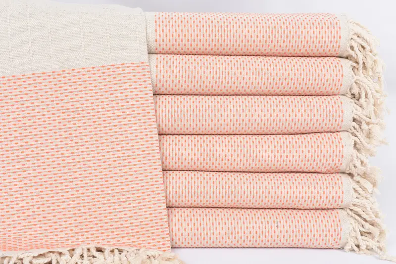 70x40 Cotton Polka Dot Towel, Turkish Towel Beach, Best Friend Christmas Gift, Absorbent Turkish towel, Turkish Towel Personalized, Sand-free towel