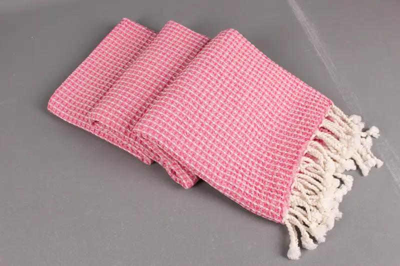 68x36 Cotton Waffle Towel, Custom Wedding Towel, Summer Towel, Turkish Towel Beach, Anniversary Gift For Her, Travel towel, Quick-dry peshtemal - 7