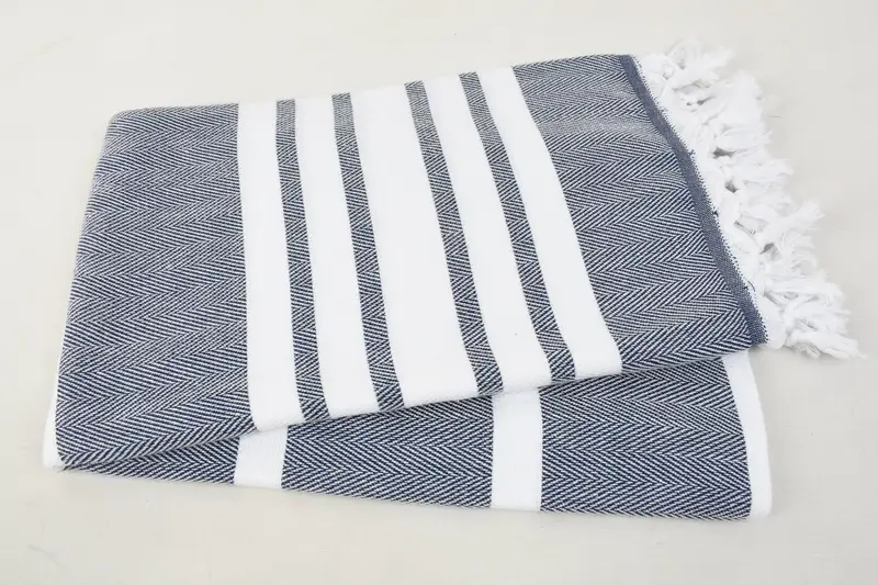 Bachelorette Party Favors, 68x36 Cotton Chevron Towel, Housewarming Gift, Pool Towels, Sand-resistant towel, Organic Beach Towel, Wedding Gift Ideas - 6