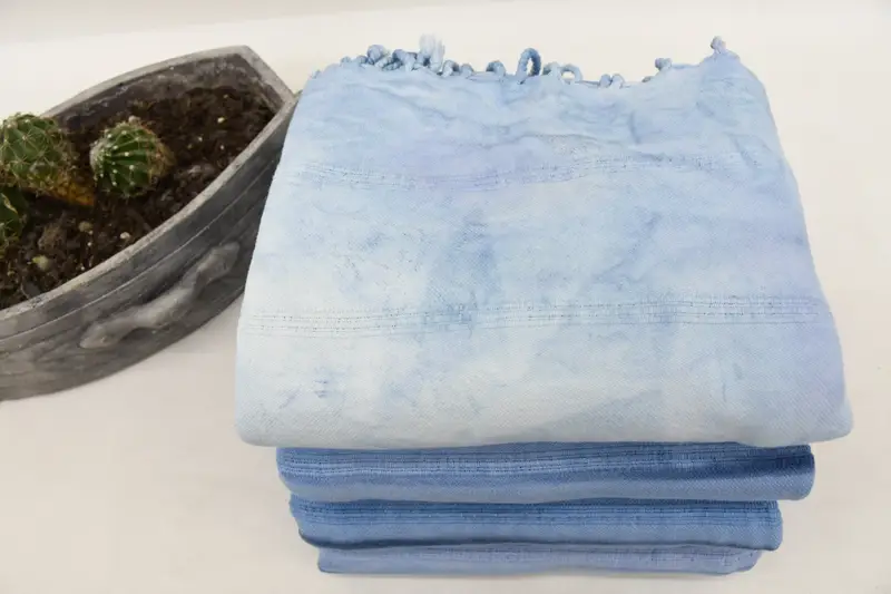 Bridesmaid Gift Towel, Sand-free towel, 64x38 Cotton Tie Dye Stonewashed Towel, Beach Wedding Favor, Turkish bath towel, Wedding Shower Gift - 6