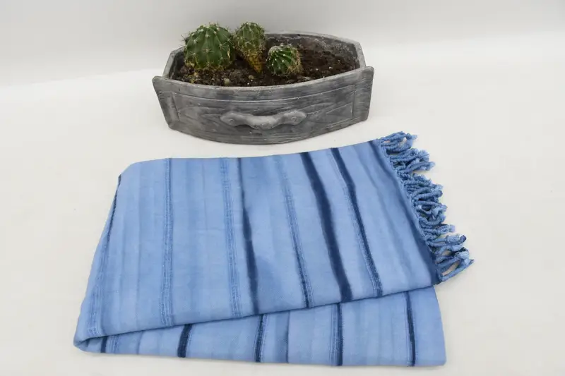 Bridesmaid Gift Towel, Sand-free towel, 64x38 Cotton Tie Dye Stonewashed Towel, Beach Wedding Favor, Turkish bath towel, Wedding Shower Gift - 8