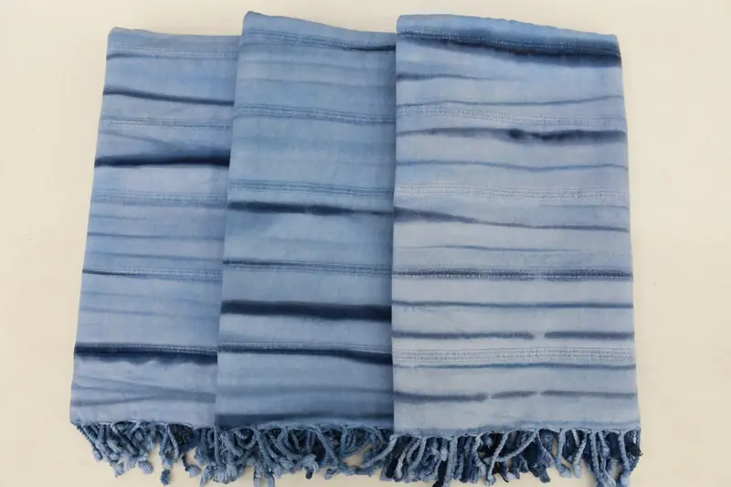 Bridesmaid Gift Towel, Sand-free towel, 64x38 Cotton Tie Dye Stonewashed Towel, Beach Wedding Favor, Turkish bath towel, Wedding Shower Gift - 5