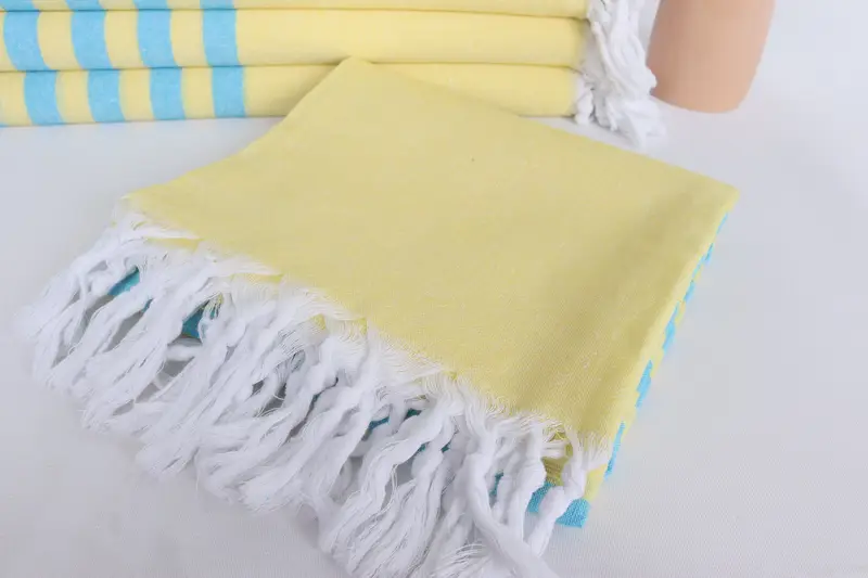 Personalized Turkish Beach Towel, Personalized Turkish Towel, Best Friend Gift Ideas, 70x36 Cotton Striped Towel, Soft towel, Turkish Towel USA - 5