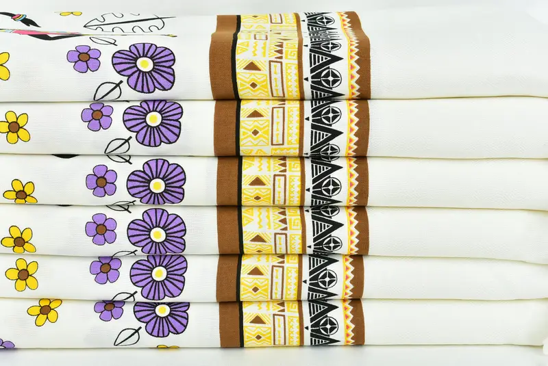 70x40 Cotton Indian Girls Patterned Towel, Travel Towel, Boyfriend Christmas Gift, Bachelorette Party Gift, Beach towel, Organic Turkish towel - 4