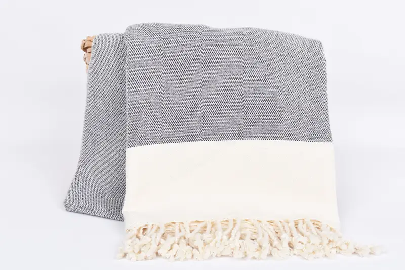 Monogram Beach Towel, Summer Gift, Lightweight quick-dry peshtemal towel for travel, Gift For Bride, Travel towel, 64x40 Cotton Flat Towel - 5