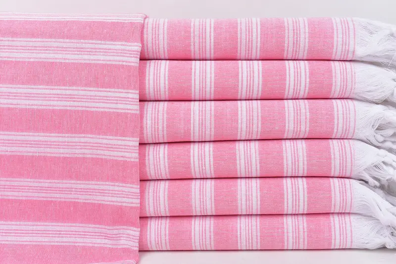 Bath towel, Birthday Gift, Turkish Bath Towel Set, 70x40 Cotton Striped Towel, Monogram Turkish Bath Towel, Quick-Dry Beach Towel, Soft towel - 1
