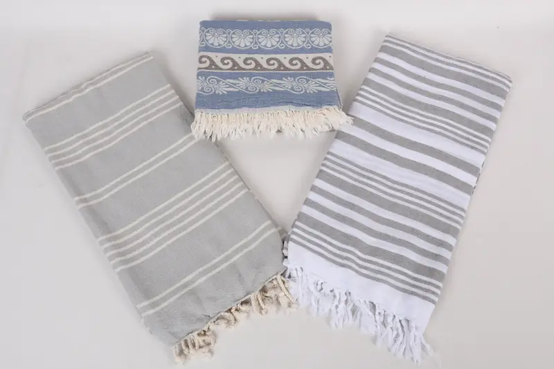 70x40 Cotton Set of 8 Towel, Quick-Dry Beach Towel, Gift For Boyfriend, Best Friend Gift, Personalized Turkish Towel, Turkish Bath Towel USA - 6