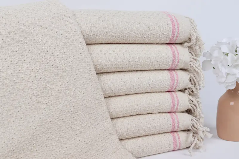 Personalized Towel, Bridesmaid Gift Towel, Custom Name Towel, 68x36 Cotton Striped Towel, Bulk Order Towel, Unique Gift, Beach towel, Bachelor Towel - 1