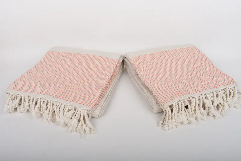 Duş perdesi, kişiselleştirilmiş hediyeler, eve taşınma hediyesi, dekoratif battaniye, 96x96 pamuklu polka nokta havlu, Türk havlu battaniyesi, düğün duş hediyesi - 6