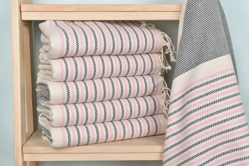 Gym Towel, Gifts For Him, Personalized Bridesmaid Gift, Bridal Party Gifts, 70x40 Cotton Geometric Towel, Organic Cotton Towel, Personalized Gift - 1