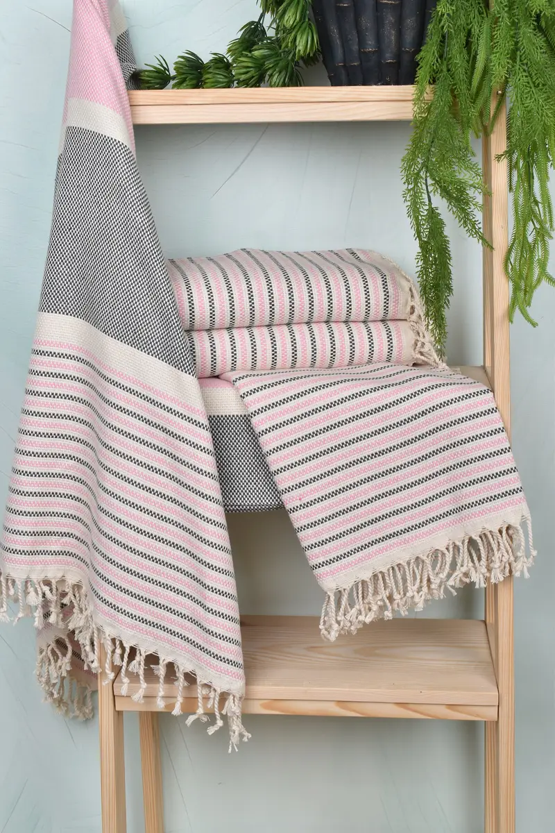 Gym Towel, Gifts For Him, Personalized Bridesmaid Gift, Bridal Party Gifts, 70x40 Cotton Geometric Towel, Organic Cotton Towel, Personalized Gift - 6