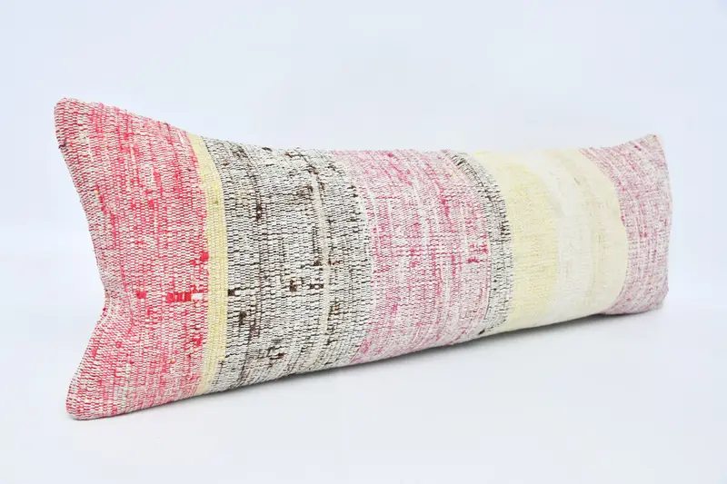 Interior Designer Pillow, Boho Pillow Sham Cover, Couch Pillow Cover, 12x36 Pink Cushion Cover, Cushion Case, Gift Pillow, Comfy Throw Cushion Case - 3