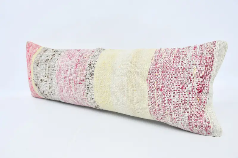Interior Designer Pillow, Boho Pillow Sham Cover, Couch Pillow Cover, 12x36 Pink Cushion Cover, Cushion Case, Gift Pillow, Comfy Throw Cushion Case - 4