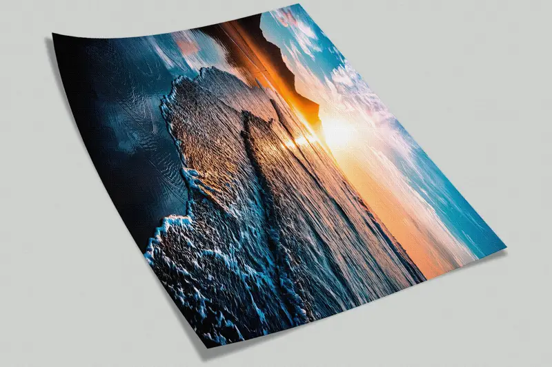 3d Wall Paper, , Landscape Wall Print, View Wall Print, Custom Wall Paper, Paper Wall Art, Seacape Wall Decor, - 8