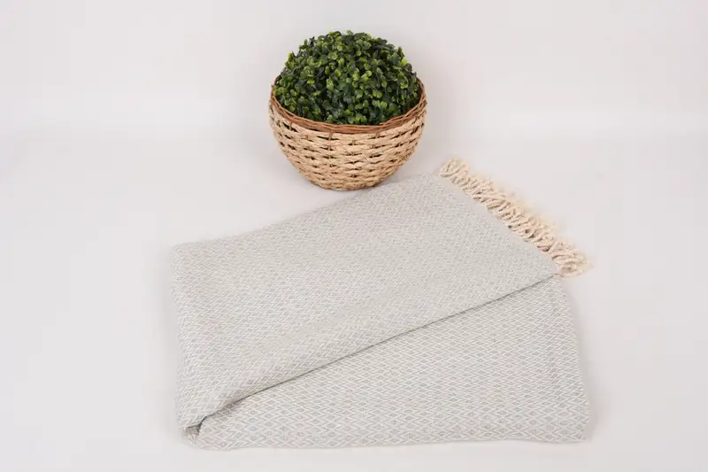 Wedding For Favor, Sand-resistant towel, Quick-drying peshtemal towel for poolside, Wedding Gift, 70x40 Cotton Diamond Towel, Luxury towel - 4