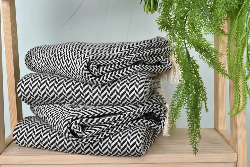 70x40 Cotton Chevron Towel, Gift For Him, Best Wedding Gift, Home Decor Towel, Custom Wedding Gift, Custom Gift, Summer Towel, Bulk Order Towel - 7