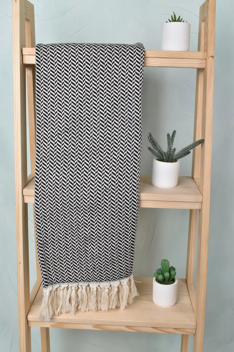70x40 Cotton Chevron Towel, Gift For Him, Best Wedding Gift, Home Decor Towel, Custom Wedding Gift, Custom Gift, Summer Towel, Bulk Order Towel - 8