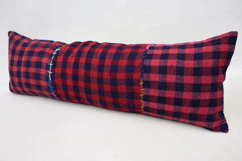 Floor Cushion Case, Pillow for Sofa, Turkish Pillow, Pillow Sham, 16x48 Pink Pillow Case, Decorative Cushion, Interior Designer Pillow - 5