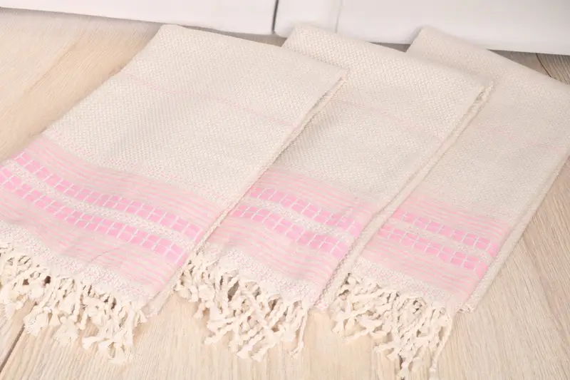 Sand-resistant towel, Wedding Gift Ideas, Bath towel, Fringed Turkish peshtemal beach towel USA, 68x40 Linen Striped Towel, Bridesmaid Gifts - 6