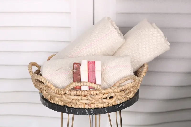 Sand-resistant towel, Wedding Gift Ideas, Bath towel, Fringed Turkish peshtemal beach towel USA, 68x40 Linen Striped Towel, Bridesmaid Gifts - 4